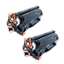 KIT 2x Toner Compatível HP 283a Cf283a M125 M127 M127fn M201