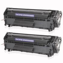 Kit 2x Toner Compatível Q2612A 12A PREMIUM 100% Novo p/ 1010 1012 1015 1018 1020 1022 3015 Kit 2x Toner Compatível Q2612A 12A PREMIUM 100% Novo p/ 1010 1012 1015 1018 1020 1022 3015