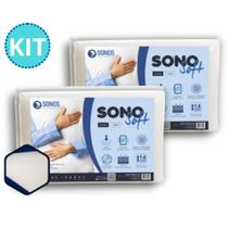 Kit 2x Travesseiros Sono Soft Kit 2x Travesseiros Sono Soft