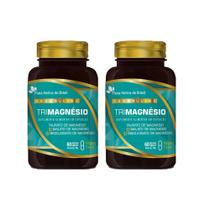 Kit 2x TriMagnésio Taurato Malato Bisglicinato 2x60 cp Flora