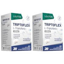 KIT 2X Triptoflex ( L-triptofano + Magnésio, Vitaminas B6 e B3) 60 comprimidos - Lauton KIT 2X Triptoflex ( L-triptofano + Magnésio, Vitaminas B6 e B3) 60 comprimidos - Lauton