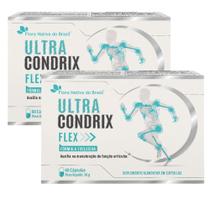 Kit 2X Ultra Condrix Flex Colágeno Tipo 2, Curcumina, Msm,