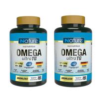 Kit 2x Ultra Omega Tg 1214mg 200 Cápsulas Nutrata - NATURE REAL NUTRITION