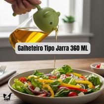 Kit 2x Unidades Galheteiro Azeitero 630ml Vidro Com Bico Dosador Tipo Jarra Óleo Azeite Vinagre Shoyu Salada Kit 2x Unidades Galheteiro Azeitero 630ml Vidro Com Bico Dosador Tipo Jarra Óleo Azeite Vinagre Shoyu Salada