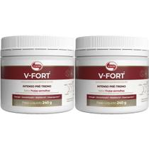 Kit 2X V-Fort - 240g Frutas Vermelhas - Vitafor