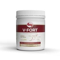 Kit 2X: V-Fort Pré Treino com Creatina Limão Vitafor 240g Kit 2X: V-Fort Pré Treino com Creatina Limão Vitafor 240g