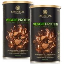 Kit 2x Veggie Protein Cacao - (455g cada) - Essential Nutrition
