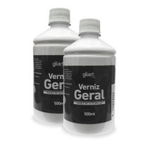 Kit 2x Verniz Geral 500ml Gliart