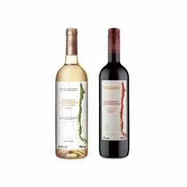 Kit 2x Vinho Branco/Tinto Chileno Baron Philippe de Rothschild Chardonnay/Cabernet Sauvignon 750ml - Wine