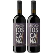 Kit 2x Vinhos Tintos Italianos Galgo Toscana Rosso IGT