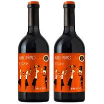 Kit 2x Vinhos Tintos Italianos Piccini Primo Mario Toscana Rosso 2019