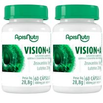 Kit 2x Vision+A Luteína e Zeaxantina 60 Cápsulas - Apisnutri