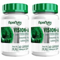 Kit 2x Vision+A Zeaxantina e Luteína 60 Cápsulas - Apisnutri