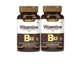 Kit 2x Vitamina B12 Metilcobalamina 60 cápsulas Melfort Kit 2x Vitamina B12 Metilcobalamina 60 cápsulas Melfort