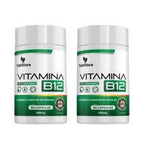 Kit 2x Vitamina B12 (Metilcobalamina) 60 Cápsulas Tuttiflora Kit 2x Vitamina B12 (Metilcobalamina) 60 Cápsulas Tuttiflora