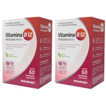KIT 2X Vitamina B12 (Metilcobalamina) 60 comprimidos - Maxinutri