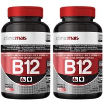 KIT 2X Vitamina B12 Vegana 414% 30 cápsulas - Clinicmais