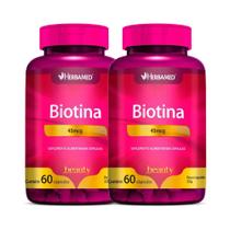 Kit 2x Vitamina Biotina 45mcg 60 cps - HERBAMED