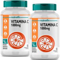 Kit 2x Vitamina C 1000mg - VIT C - 60 Capsulas cada - Vegan - Nutralin