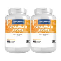 Kit 2X Vitamina C 500mg - 120 Comprimido - NewNutrition Kit 2X Vitamina C 500mg - 120 Comprimido - NewNutrition