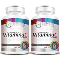Kit 2X Vitamina C Revestida 100% Idr 60 Cápsulas - Multivita