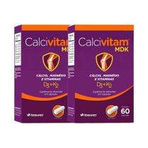 Kit 2x Vitamina Calcivitam MDK 60 cps - HERBAMED