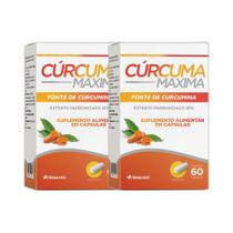 Kit 2x Vitamina Curcuma maxima 60 cps - HERBAMED