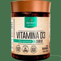 Kit 2X: Vitamina D3 Nutrify 60 Cápsulas