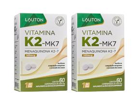 Kit 2x Vitamina K2 Mk7 (Menaquinona) (60 cápsulas) - Lauton Kit 2x Vitamina K2 Mk7 (Menaquinona) (60 cápsulas) - Lauton