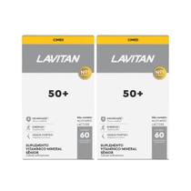 Kit 2x Vitamina Lavitan 50+ Sênior 60 Comprimidos - CIMED Kit 2x Vitamina Lavitan 50+ Sênior 60 Comprimidos - CIMED