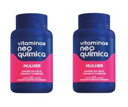Kit 2x Vitamina Mulher C/60 Comprimidos - Neo Quimica