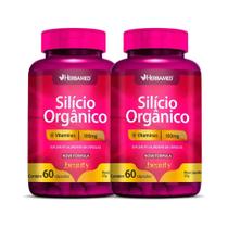 Kit 2x Vitamina Silício 100mg 60 cps - HERBAMED