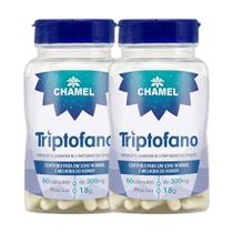 Kit 2x Vitamina Triptofano 300mg 60 Cps - CHAMEL