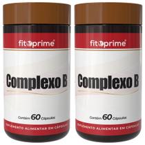 Kit 2x Vitaminas Complexo B 60 Cápsulas