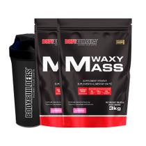 KIT 2x Waxy Mass 3kg + Coqueteleira - Bodybuilders KIT 2x Waxy Mass 3kg + Coqueteleira - Bodybuilders