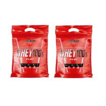 Kit 2x Whey 100% Pure Concentrado Refil 907g - Integralmedica