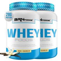 Kit 2x Whey Foods 900g BRNFOODS