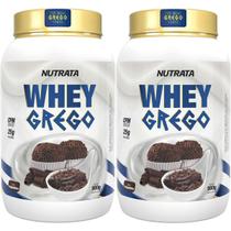 Kit 2X Whey Grego - 900g Brigadeiro - Nutrata Kit 2X Whey Grego - 900g Brigadeiro - Nutrata