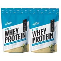 Kit 2x Whey Isolado Concentrado Baunilha 1.8kg - Shark Pro