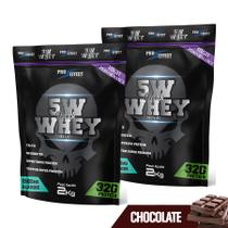 Kit 2X Whey Protein 5w Dark Insane 2Kg - Pro Effect