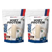 Kit 2X Whey Protein - 900g Refil Baunilha - NewNutrition