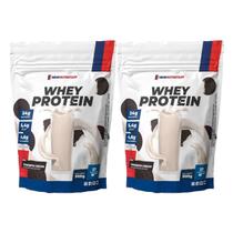 Kit 2X Whey Protein - 900g Refil Cookies - NewNutrition Kit 2X Whey Protein - 900g Refil Cookies - NewNutrition