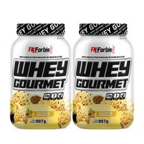 Kit 2X Whey Protein Gourmet 907g Pote - FN Forbis Nutrition Kit 2X Whey Protein Gourmet 907g Pote - FN Forbis Nutrition