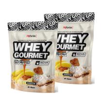 Kit 2X Whey Protein Gourmet 907g Refil - FN Forbis Nutrition Kit 2X Whey Protein Gourmet 907g Refil - FN Forbis Nutrition