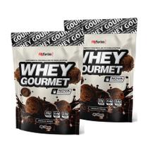 Kit 2X Whey Protein Gourmet 907g Refil - FN Forbis Nutrition