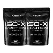 Kit 2x Whey Protein Iso - X Protein Complex 2kg - XPRO Nutrition