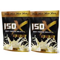 Kit 2x Whey Protein Isolado 2kg (Zero lactose) 24g de proteína