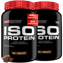 Kit 2x Whey Protein Isolado Iso Protein 2kg Bodybuilders