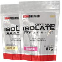 Kit 2x Whey Protein Optimum Isolate 2Kg Bodybuilders