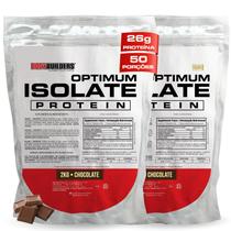 Kit 2x Whey Protein Optimum Isolate 2Kg Bodybuilders
